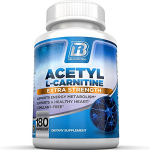 BRI Nutrition acetyl L-Carnitine 180 Tabletas