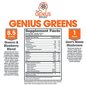 The Genius Brand Genius Greens 250 grs