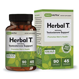 Daily Nutra Herbal T Natural Testosterone Support 90 Cápsulas