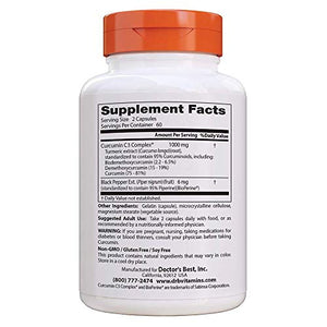 Doctor's Best Curcumin 500 Mg 120 Cápsulas