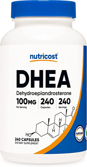 NUTRICOST DHEA 100 MG 240 CAPSULES