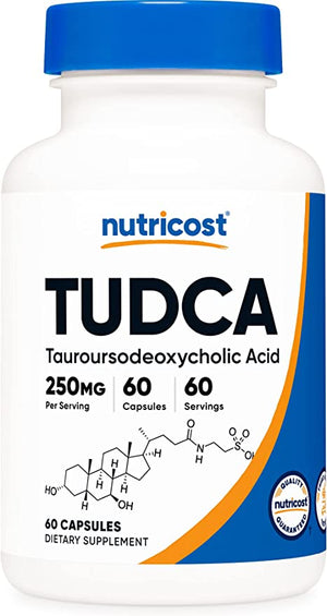 NUTRICOST® TUDCA 250MG 60 CAPSULES