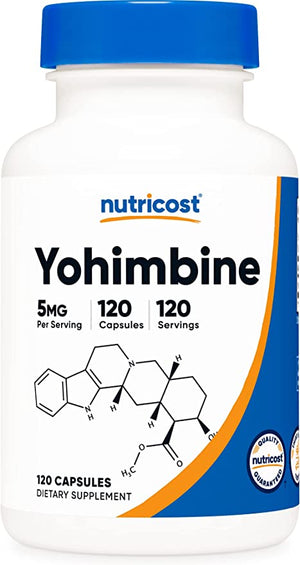 Nutricost Yohimbine 5mg 120 Capsules