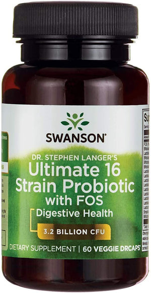 Swanson ULTIMATE 16 STRAIN PROBIOTIC 60 Cápsulas