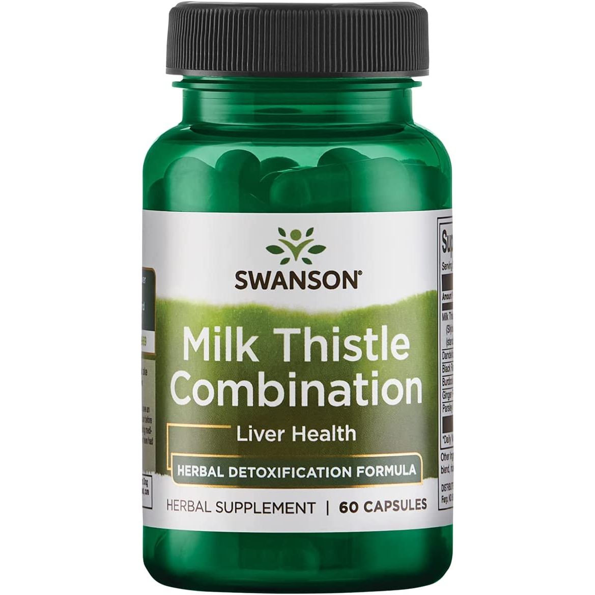 Swanson Combinación de Cardo Marino 60 Cápsulas - Hi Vitamins