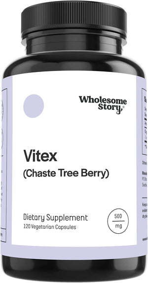 WHOLESOME STORY® VITEX (CHASTE TREE BERRY) 500 MG 120 CAPSULES