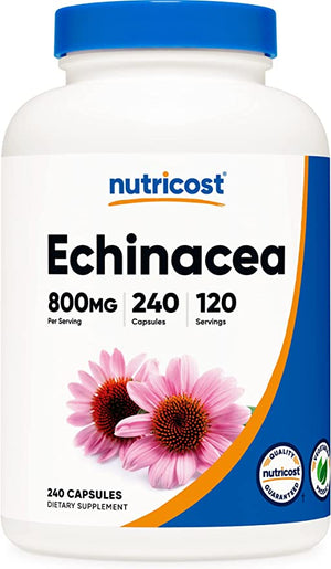 NUTRICOST® ECHINACEA 800 MG 240 CAPSULES