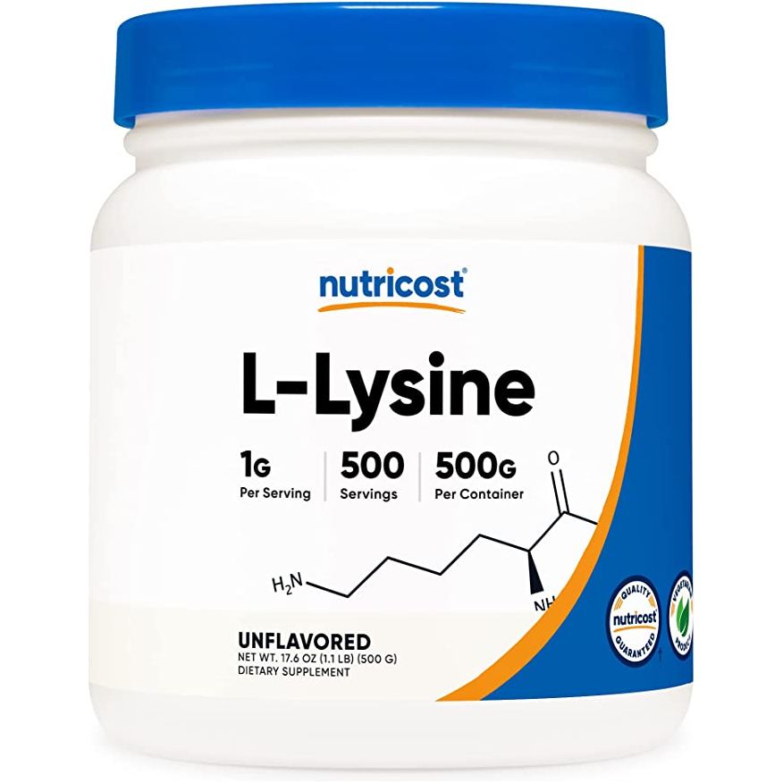 Nutricost® L - Lisina en Polvo 500 Grs - Hi Vitamins