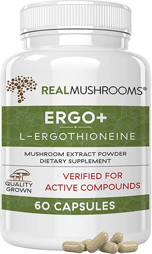 REAL MUSHROOMS™ L-ERGOTIONEINE 60 CAPSULES