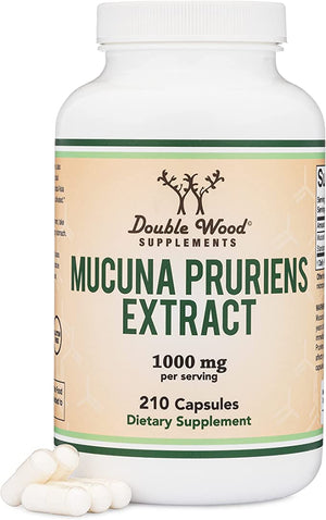 DOUBLE WOOD MUCUNA PRURIENS EXTRACT 210 CAPSULES