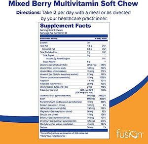 BARIATRIC FUSION® MULTIVITAMIN MIXED BERRY 60 SOFT CHEWS