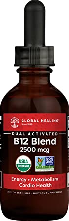 Global Healing B12 BLEND 2500 mcg 59.2 ml