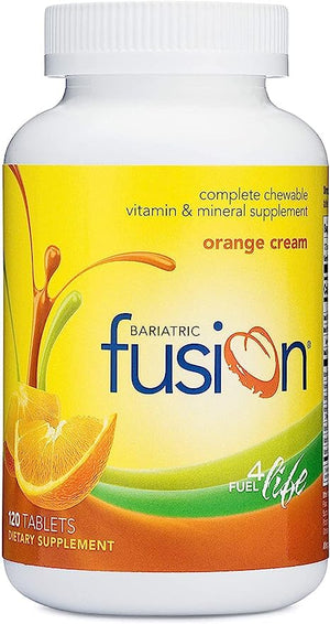 BARIATRIC FUSION® COMPLETE VITAMIN & MINERAL ORANGE CREAM 120 TABLETS