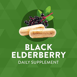 Natures Way, Black Elderberry 575 Mg 100 Cápsulas