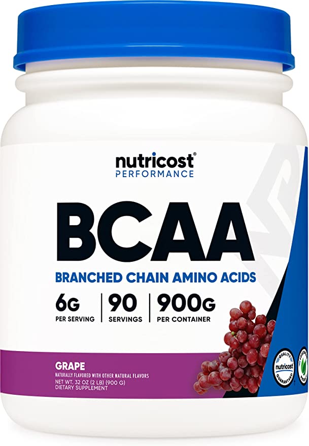 Nutricost® BCAA 900 Grs Sabor Uva - Hi Vitamins