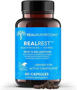 REAL MUSHROOMS™ REALREST 60 CAPSULES