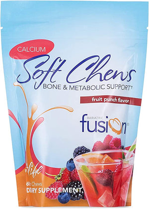 Bariatric Fusion® BONE & METABOLIC SUPPORT FRUIT PUNCH 60 SOFT CHEWS