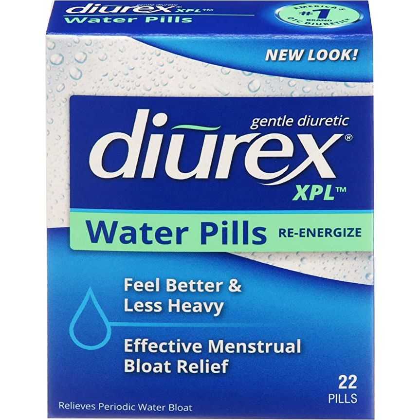 Diurex Diuretic Water Pills 22 Unidades - Hi Vitamins