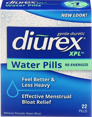 DIUREX DIURETIC WATER PILLS 22 PILLS