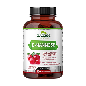 Zazze Naturals D-Mannose 1000 mg 180 Cápsulas