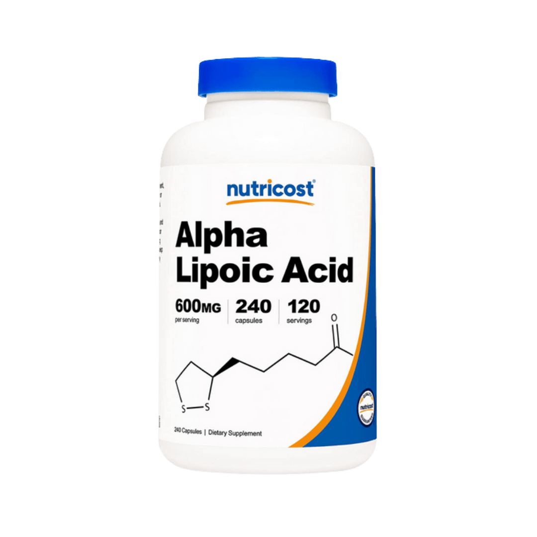 Nutricost ® Alpha Lipoic Acid 600 Mg 240 Cápsulas - Hi Vitamins