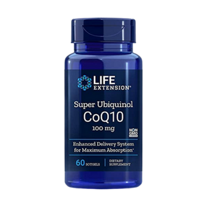 Life Extension Super Ubiquinol CoQ10 100 mg 60 Cápsulas Blandas