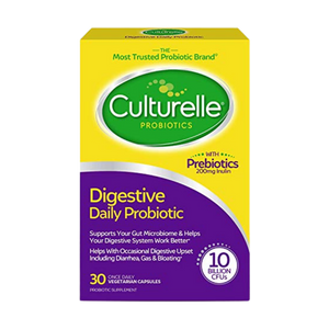 Culturelle Probiotics Digestive Daily Probiotic  30 Cápsulas